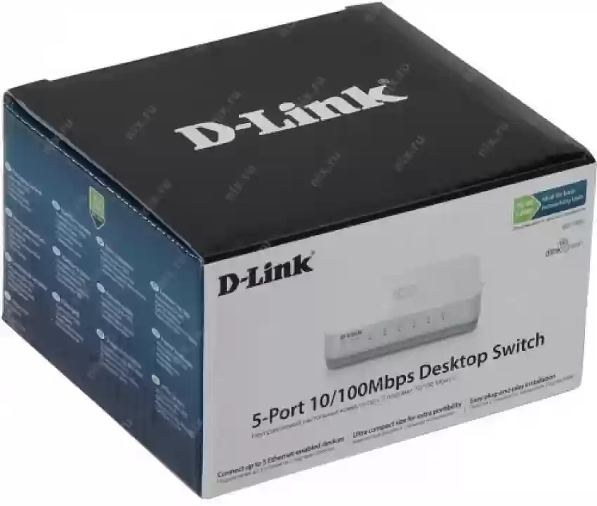 D-Link DES1005C 5 Port Desktop Switch