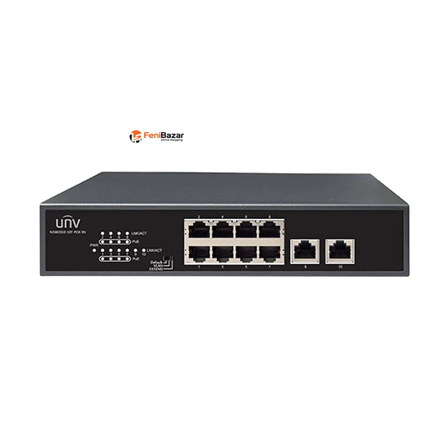 Uniview NSW2010-10T-PoE-IN 10-Port Unmanaged PoE Network Switch