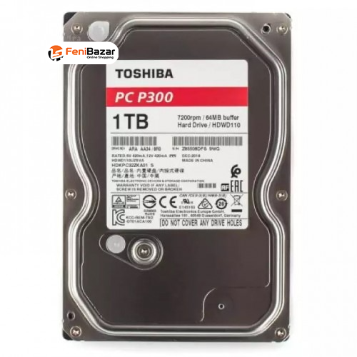 Toshiba 1TB SATA Internal Hard Disk Drive (HDD)