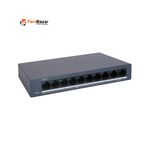 Hikvision DS-3E0110MP-E/M 8-Port Fast Ethernet Unmanaged PoE Switch