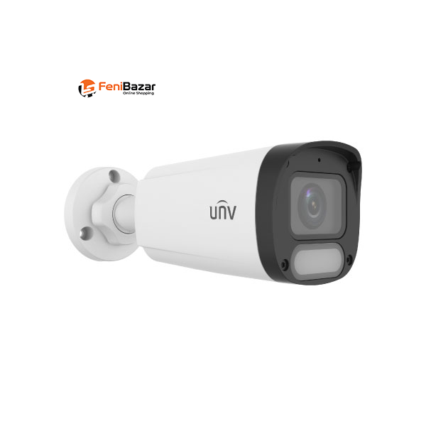 UNV IPC2312LE-ADF40K-WP-L 2MP 4mm 30m OwlView Wise-ISP Fixed Warm-Light Bullet Network Camera with Built-in Mic & 512GB SD Card Support