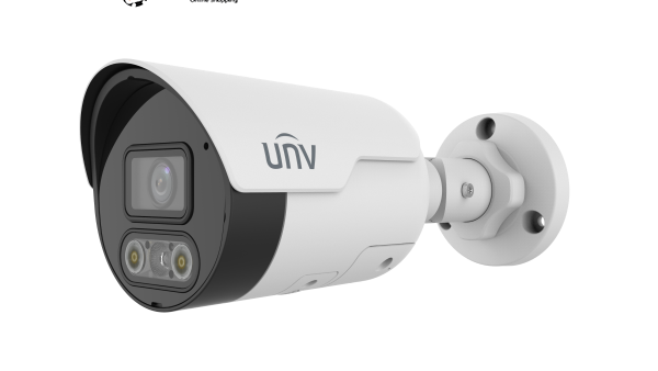 Uniview IPC2124LE-ADF40KMC-DL 4MP ColorHunter Fixed Dual-Light Bullet Network Camera