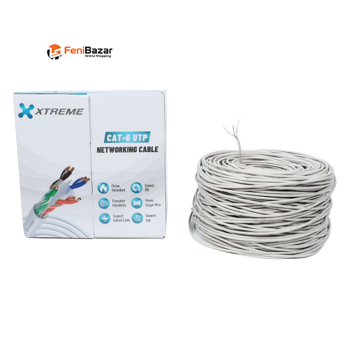 Xtreme CAT6 UTP CCA Grey Indoor Network Cable